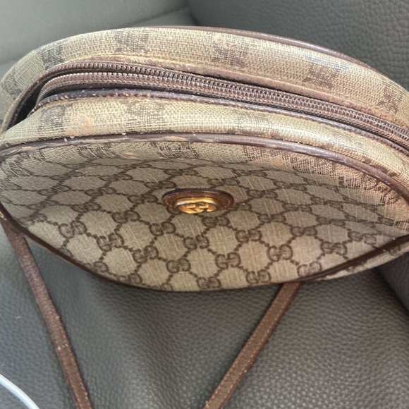 RARE Vintage Gucci Canteen GG Monogram Crossbody - Picture 7 of 9
